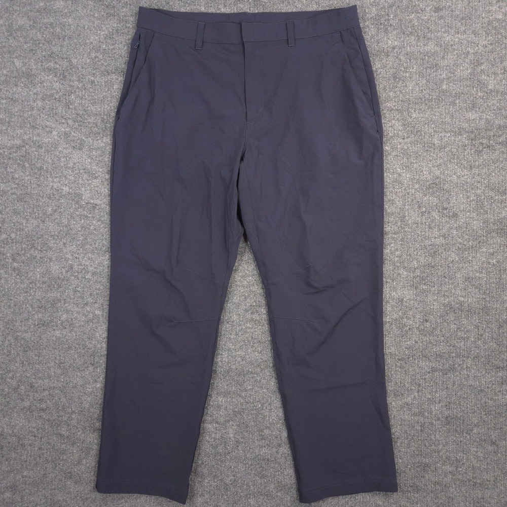 Fabletics The Only Pants Mens XXL Navy Performance Commuter Drawstring Casual